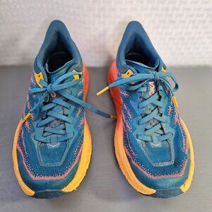 Hoka One One Speedgoat 5 1123158-DLCR Womens Aqua Trail Running Shoes Size 7